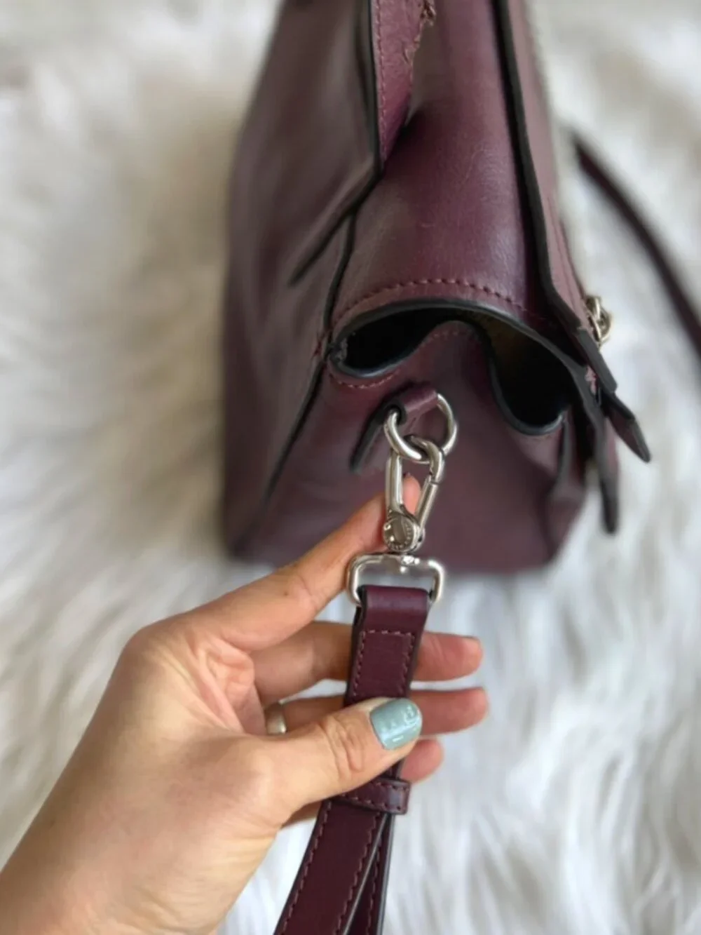 Marc Jacobs Leather Satchel Shoulder Bag